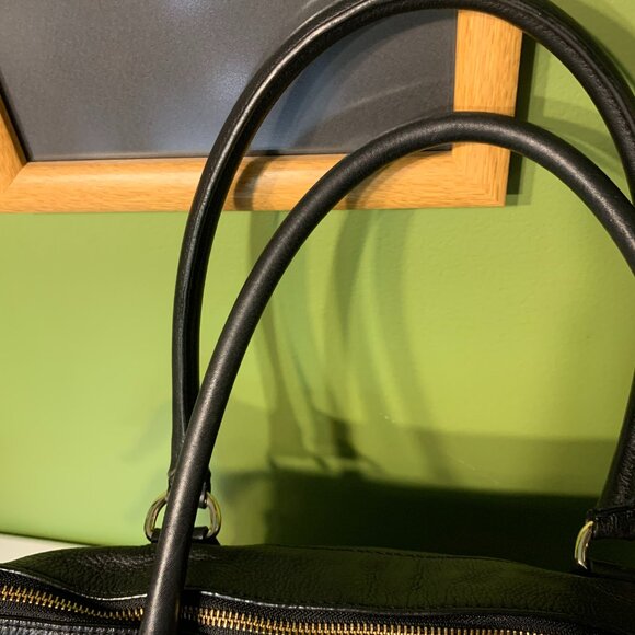 Kate Spade Black leather satchel EUC - Picture 10 of 11